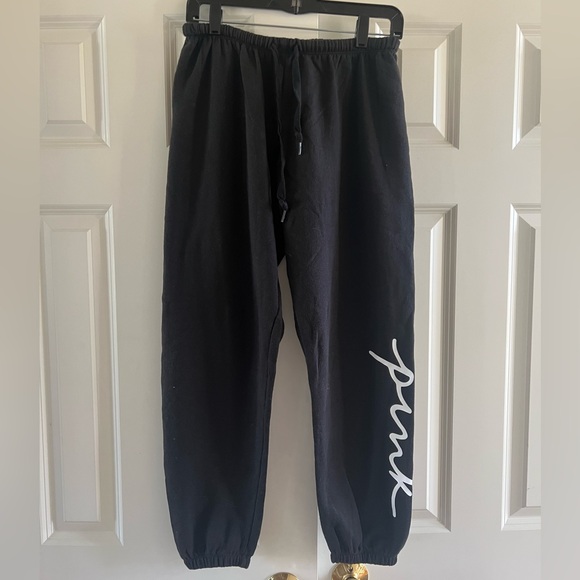 PINK Victoria's Secret Pants - PINK Victoria’s Secret Women’s Black Everyday Lounge Classic Pants Size Small